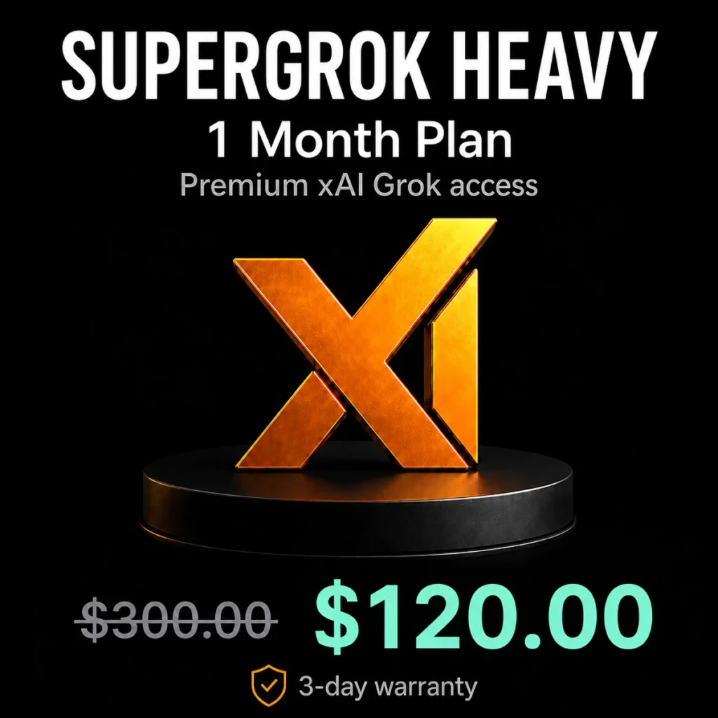 SuperGrok Heavy 1 Month Plan